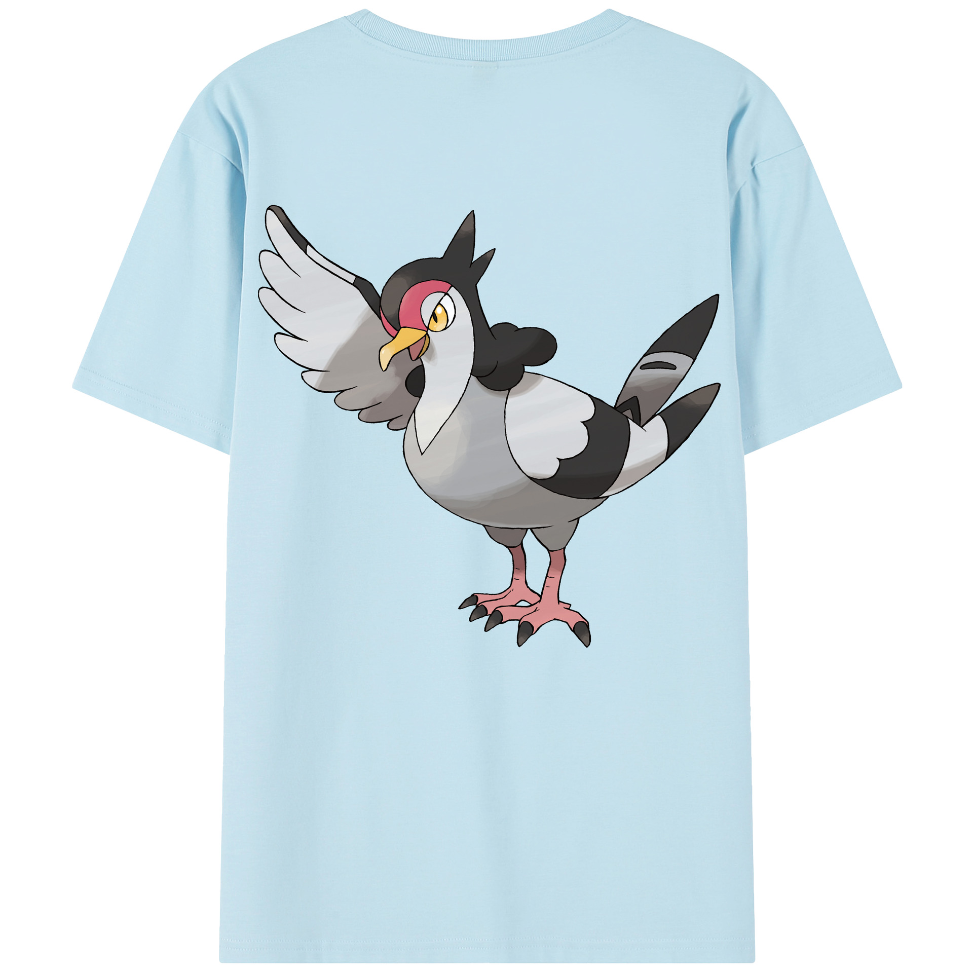 （画像用） ポケットモンスター Pokémon 綿100％半袖Tシャツ（背面プリント）